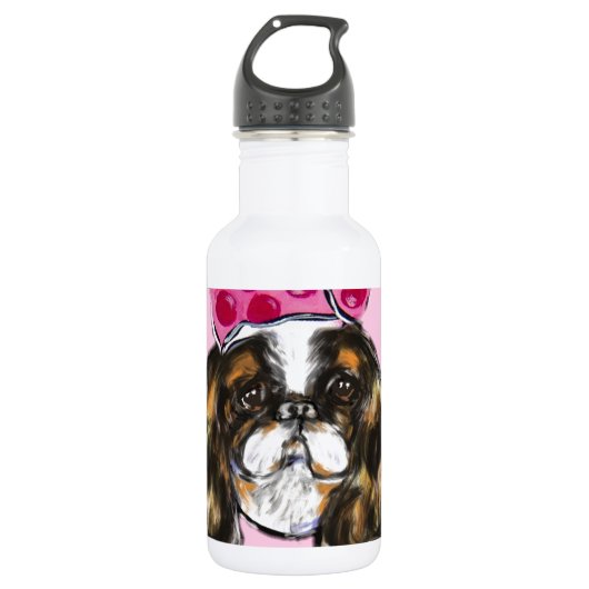 BOUTEILLE D'EAU SPANIEL JOYAU ANGLAIS (Devant)