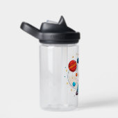 Bouteille d'eau spatiale mignonne pour enfants (Arrière Complet)