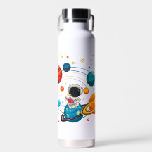 Bouteille d'eau spatiale mignonne pour enfants