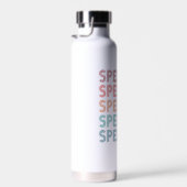 Bouteille D'eau Speechie Cute Discours Pathologiste SLP (Plage)