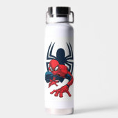 Bouteille D'eau "Spidey Sipper Marvel" (Arrière)