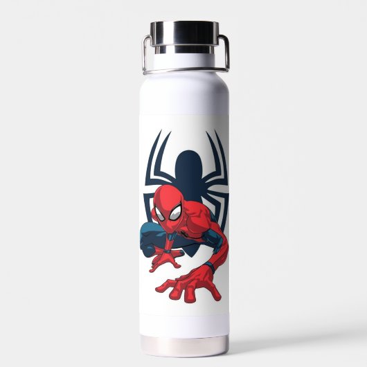 Bouteille D'eau "Spidey Sipper Marvel" (Arrière)