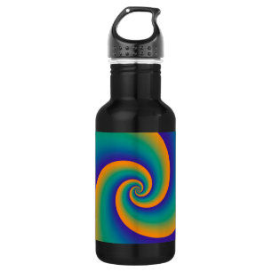 Bouteille D'eau Spirales Arrière - plans Abstraites V