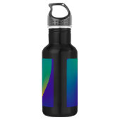 Bouteille D'eau Spirales Arrière - plans Abstraites V (Dos)