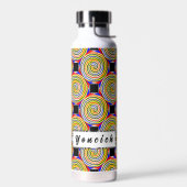 Bouteille D'eau Spirales jaunes par Kenneth Yoncich (Gauche)