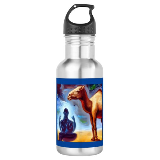 Bouteille D'eau Spirit Animal Camel 3 (Devant)