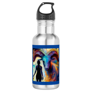 Bouteille D'eau Spirit Animal Ram 1