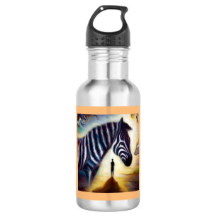 Bouteille D'eau Spirit Animal Zebra 1