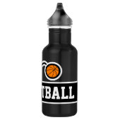 Bouteille D'eau Sport de basket-ball personnalisé (Droite)