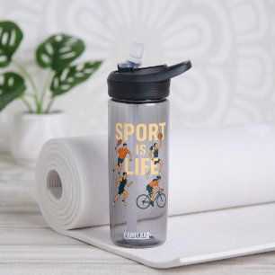 Bouteille D'eau Sports Are Life - Motivational Water Bottle