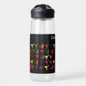 Bouteille D'eau Sports Kick Cool Arts martiaux modernes Karate Kid (Avant)