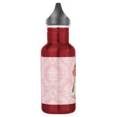 Bouteille D'eau Springer anglais rose de Valentine (Gauche)