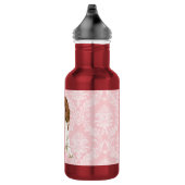 Bouteille D'eau Springer anglais rose de Valentine (Droite)