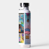 Bouteille d'eau - Sprinkings (Plage)