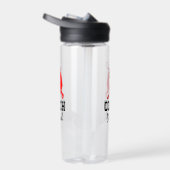 Bouteille d'eau squeezable avec couvercle, cadeau (Droite)