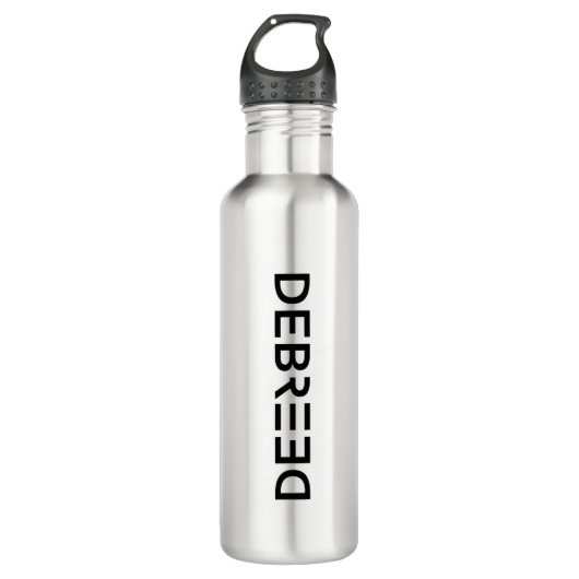 Bouteille D'eau Squeeze 700ml Debreed - Aluminium (Devant)
