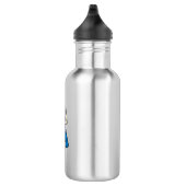 Bouteille D'eau Squelette au Yoga Stretch (Droite)