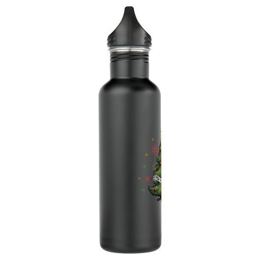 Bouteille D'eau squelette café de noël (Gauche)