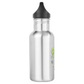 Bouteille D'eau Squelette de véritable araignée d'Halloween de cré (Gauche)