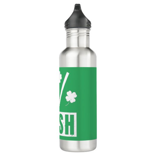Bouteille D'eau St Patrick's Day 0% Irish Four Leaf Clover (Droite)