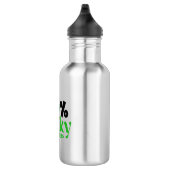 Bouteille D'eau St Patrick's Day 100 % Lucky -61101 (Droite)
