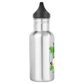 Bouteille D'eau St. Patrick's Day Wire Fox Terrier (Gauche)