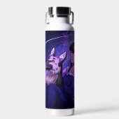 Bouteille D'eau Stargazing avec un chien (Avant)