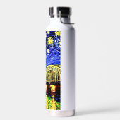 Bouteille D'eau Starry Night Cologne Allemagne Cathédrale (Gauche)