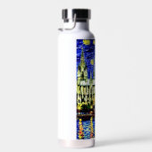 Bouteille D'eau Starry Night Cologne Allemagne Cathédrale (Plage)