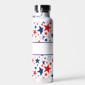 Bouteille d'eau Stars patriotiques Démocrate (Plage)