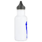 Bouteille D'eau Statue d'Art Blue Pop de la Liberté (Gauche)