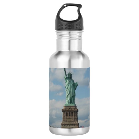 Bouteille d'eau : Statue de la liberté (Devant)