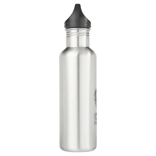 Bouteille D'eau Stay Sharp, Strike with Precision - Cobra Design (Gauche)