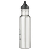 Bouteille D'eau Stay Sharp, Strike with Precision - Cobra Design (Droite)