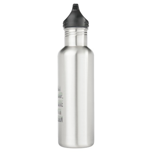 Bouteille D'eau Stay Sharp, Strike with Precision - Cobra Design (Droite)