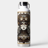 Bouteille D'eau "Steampunk Vintage" (Avant)