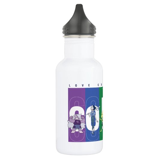 Bouteille D'eau Steven Universe - L'Amour Arrive Dans Toutes Les C (Gauche)