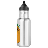 Bouteille D'eau Sticker Halloween Citrouille Chat (Droite)