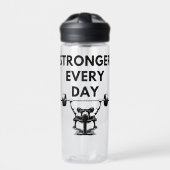 Bouteille D'eau STRONGER EVERY DAY Water Bottle Gym Motivation (Extérieur)