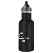 Bouteille D'eau Structure du lait lactose (Droite)