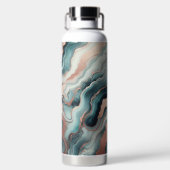 Bouteille D'eau Style Agate moderne (Plage)