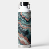 Bouteille D'eau Style Agate moderne (Avant)