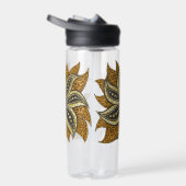 Bouteille D'eau Style Batik Floral Abstrait africain (Droite)