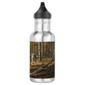 Bouteille d'eau style Loup 1 (Droite)