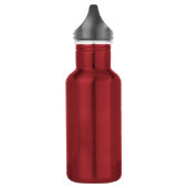 Bouteille D'eau Style moderne Nom de script rouge (Gauche)