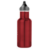 Bouteille D'eau Style moderne Nom de script rouge (Droite)