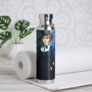Bouteille D'eau Style vintage Joli sombre Academy Portrait fille