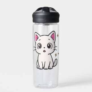 Bouteille D'eau Stylo gel pailleté des années 90 Chad Style Clair