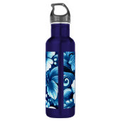 Bouteille D'eau Sunflower at Night Flower Floral Personalized (Dos)