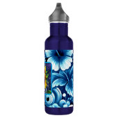 Bouteille D'eau Sunflower at Night Flower Floral Personalized (Droite)